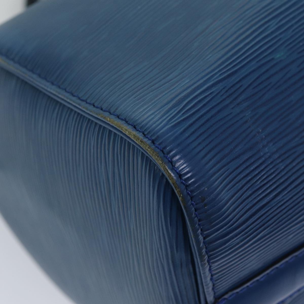 LOUIS VUITTON Epi Speedy 25 Hand Bag Toledo Blue M43015 LV 74506