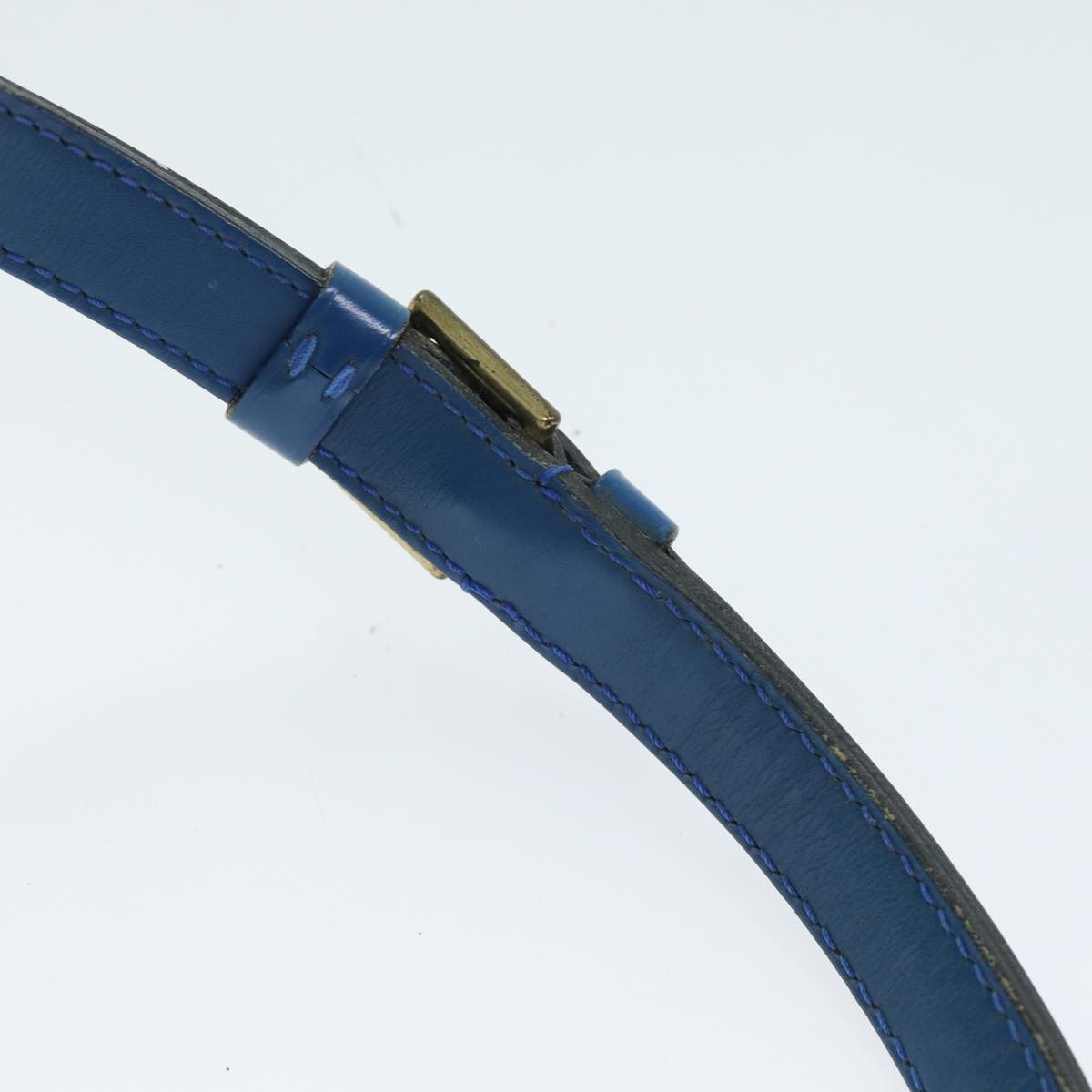 LOUIS VUITTON Epi Petit Noe Shoulder Bag Blue M44105 LV 74515