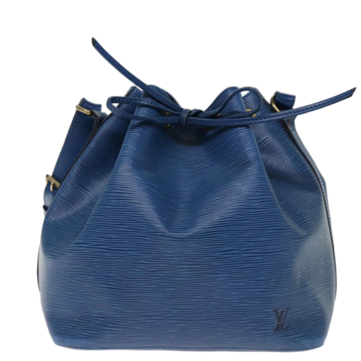 LOUIS VUITTON Epi Petit Noe Shoulder Bag Blue M44105 LV 74517