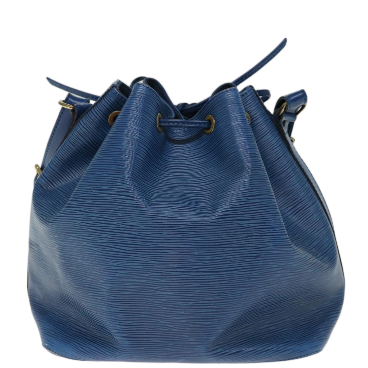 LOUIS VUITTON Epi Petit Noe Shoulder Bag Blue M44105 LV 74517