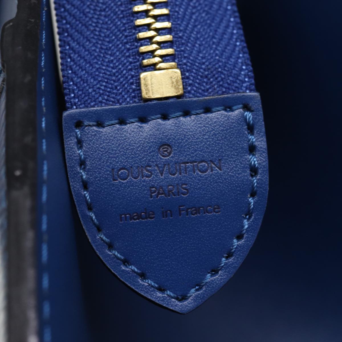 LOUIS VUITTON Epi Riviera Hand Bag Blue M48185 LV 74519