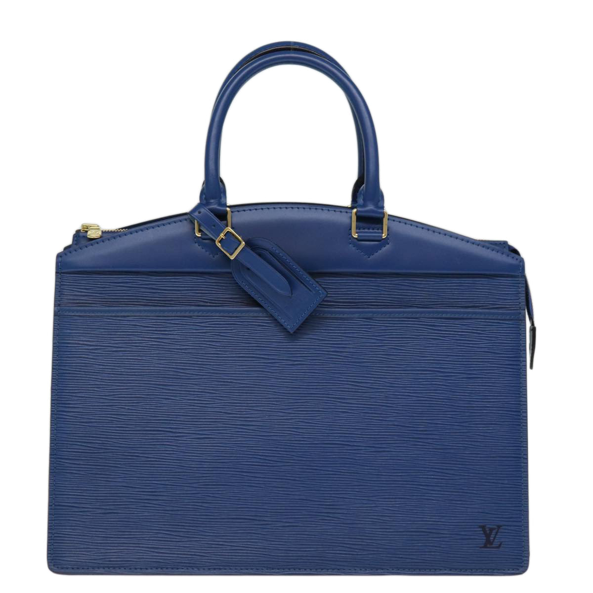 LOUIS VUITTON Epi Riviera Hand Bag Blue M48185 LV 74519