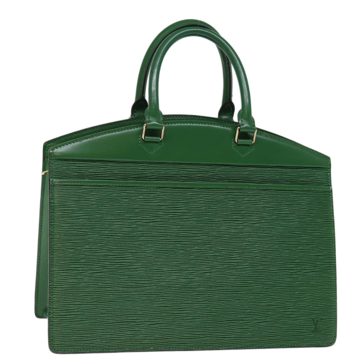 LOUIS VUITTON Epi Riviera Hand Bag Green M48184 LV 74520