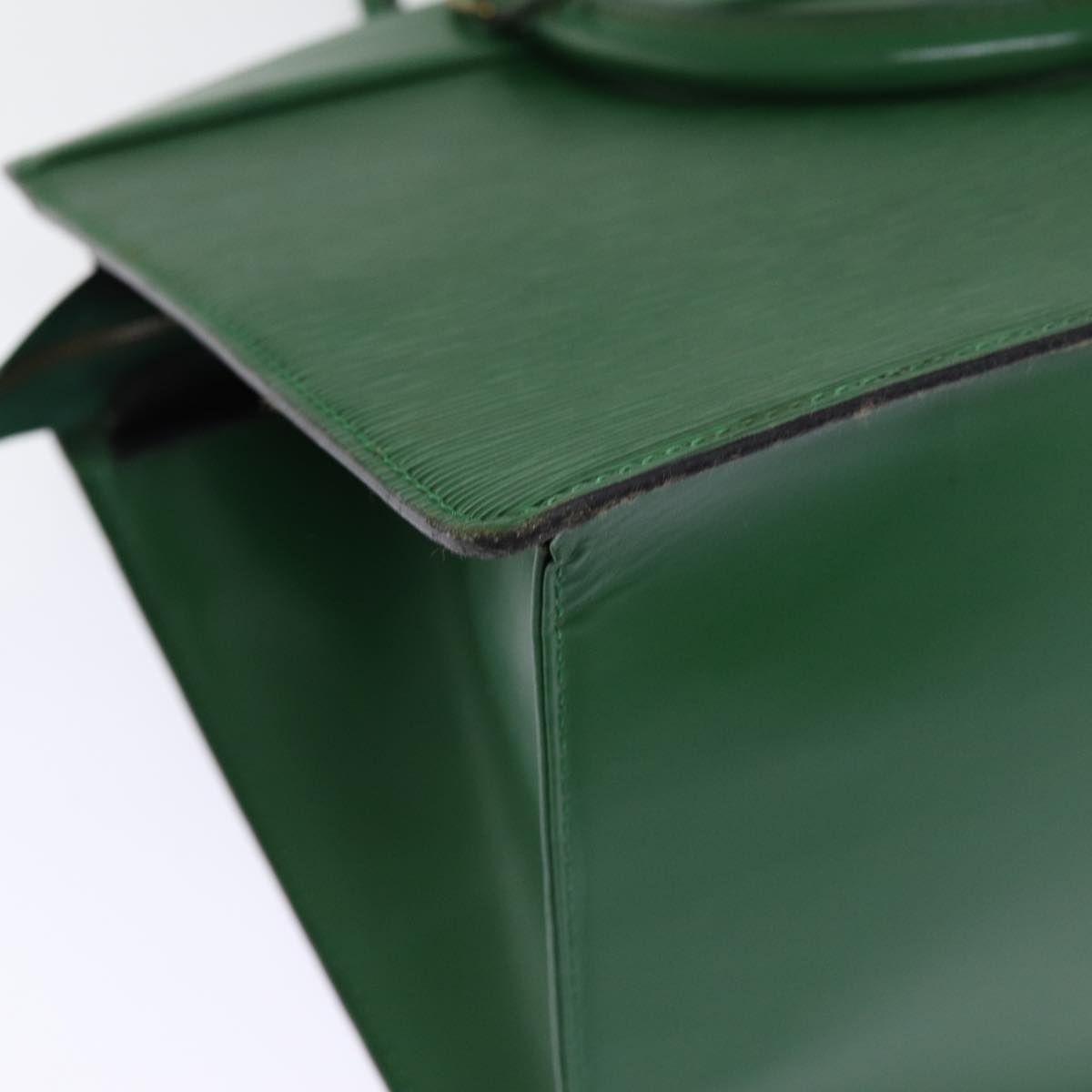 LOUIS VUITTON Epi Riviera Hand Bag Green M48184 LV 74520