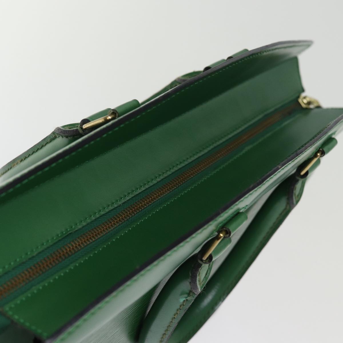 LOUIS VUITTON Epi Riviera Hand Bag Green M48184 LV 74520