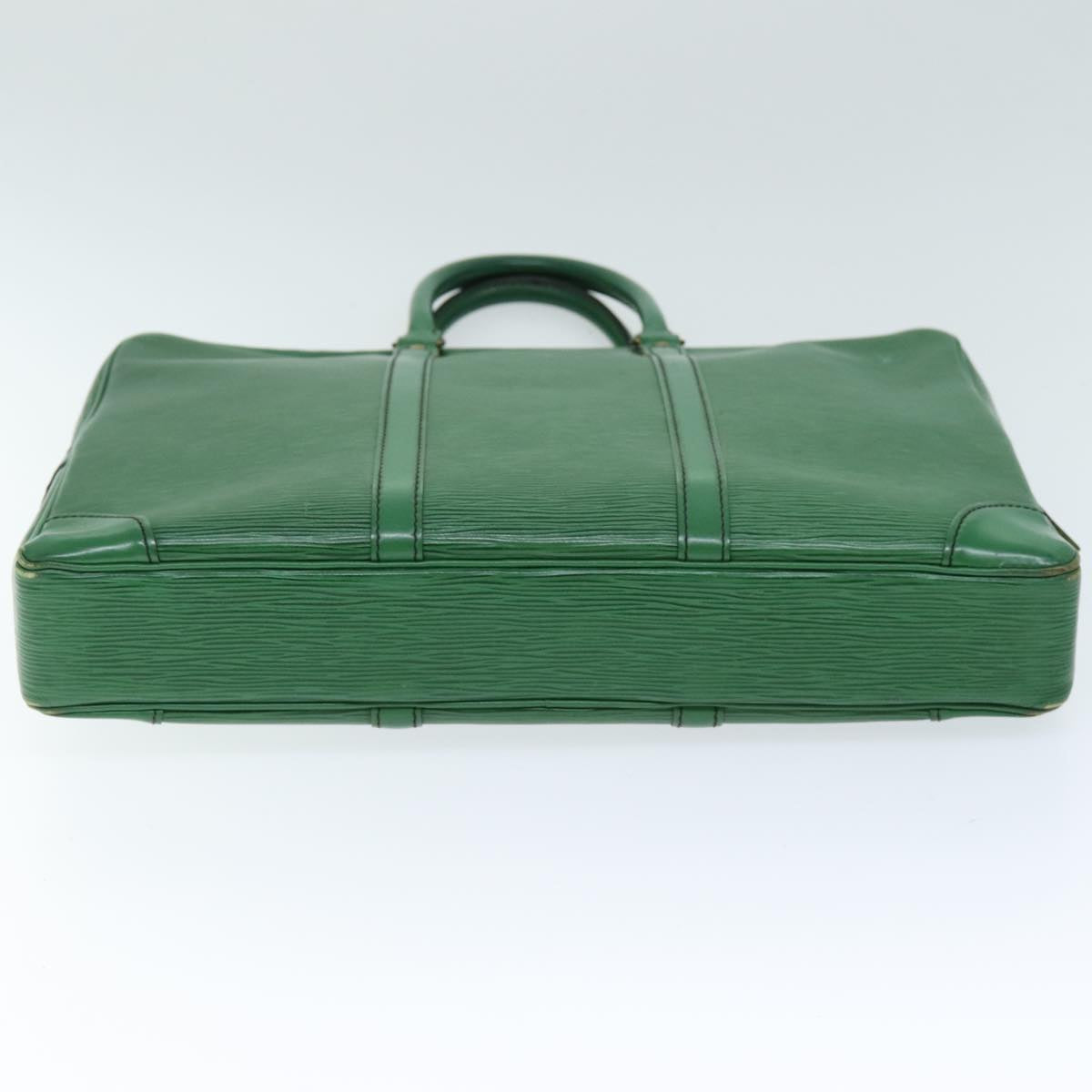 LOUIS VUITTON Epi Porte Documents Voyage Business Bag Green M54474 LV 74522