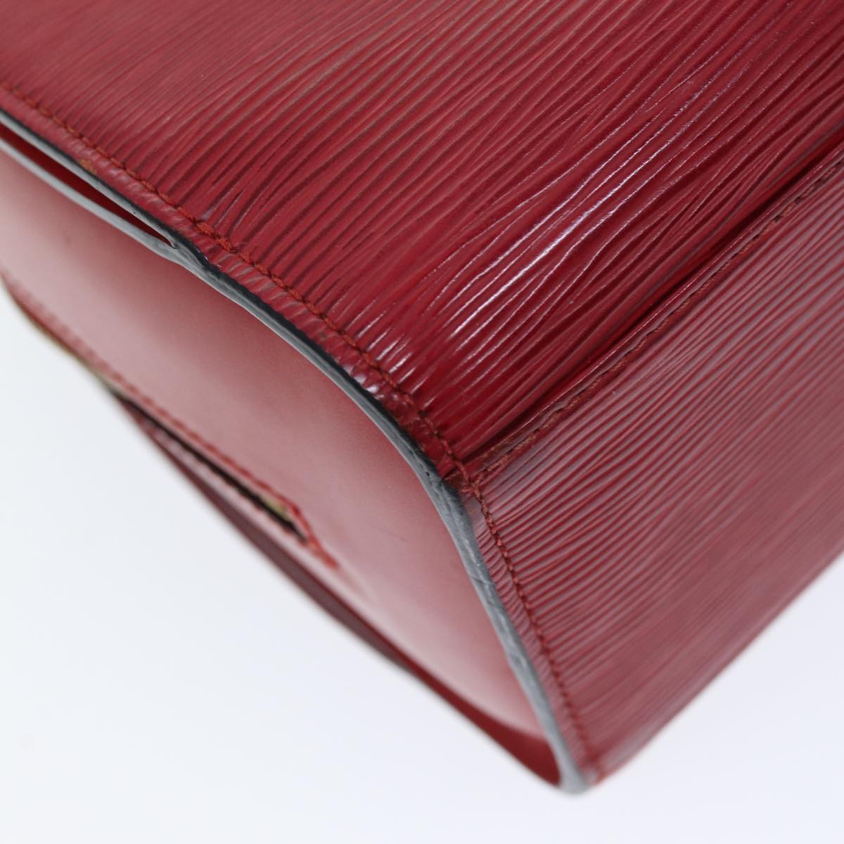 LOUIS VUITTON Epi Pont Neuf Hand Bag Red M52057 LV 74524