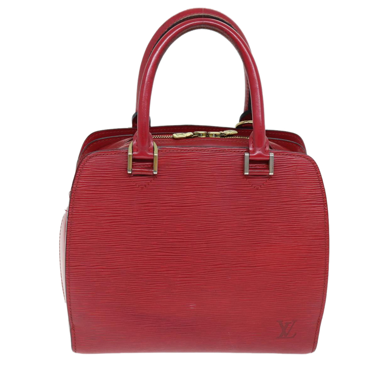 LOUIS VUITTON Epi Pont Neuf Hand Bag Red M52057 LV 74524