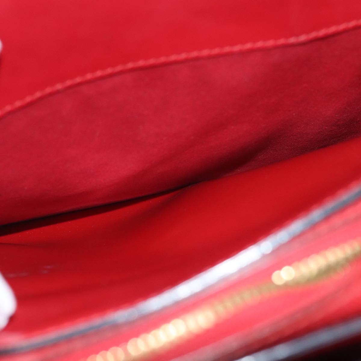LOUIS VUITTON Epi Pont Neuf Hand Bag Red M52057 LV 74524