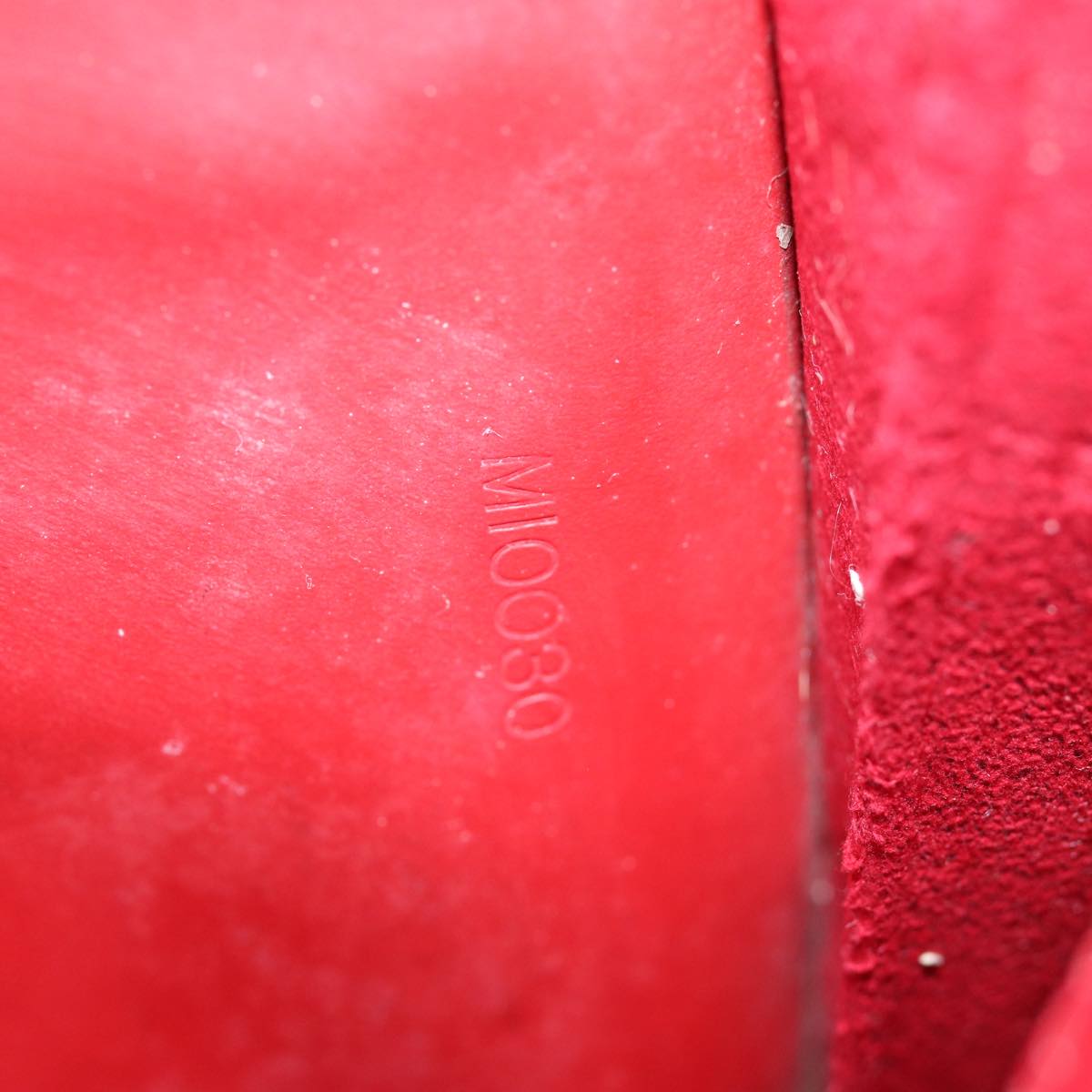 LOUIS VUITTON Epi Pont Neuf Hand Bag Red M52057 LV 74524