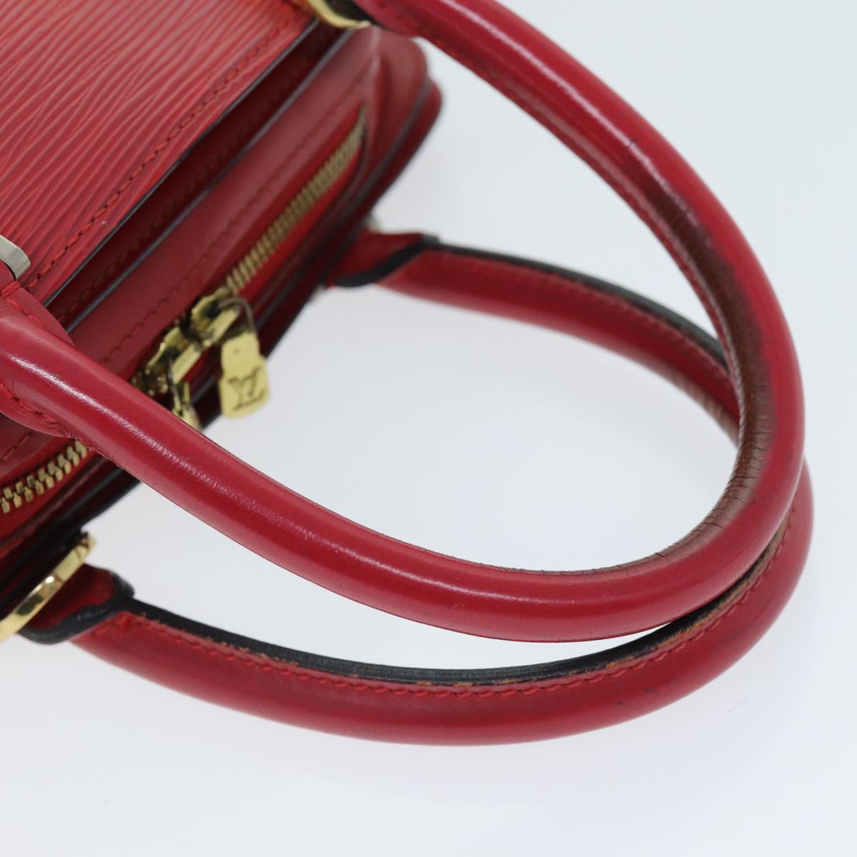 LOUIS VUITTON Epi Pont Neuf Hand Bag Red M52057 LV 74524