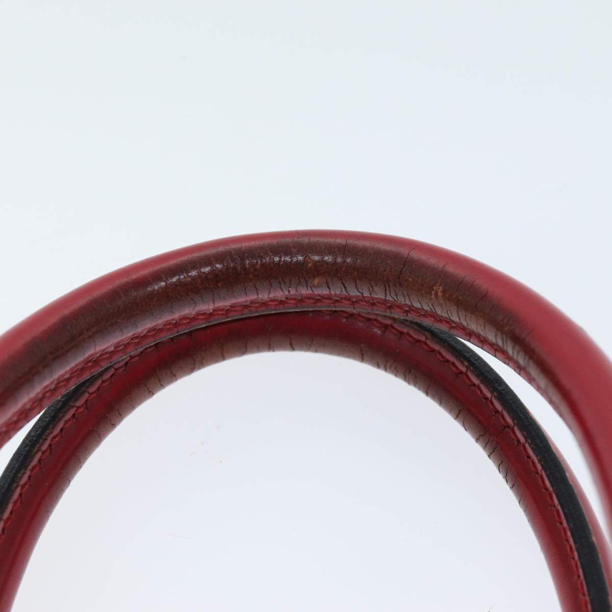 LOUIS VUITTON Epi Pont Neuf Hand Bag Red M52057 LV 74524