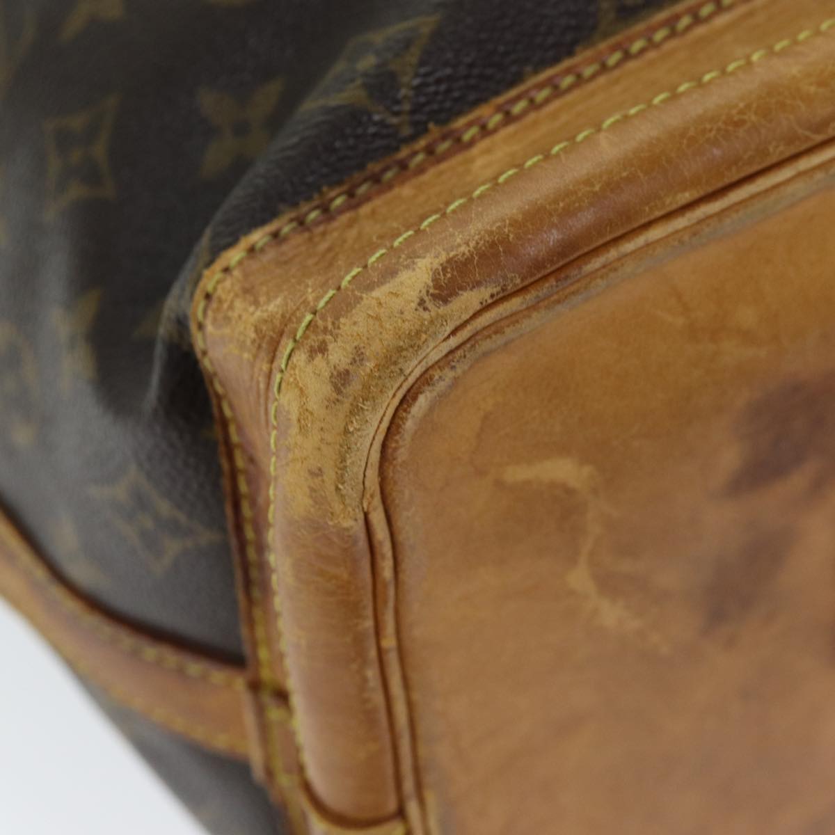 LOUIS VUITTON Monogram Noe Shoulder Bag M42224 LV 74530