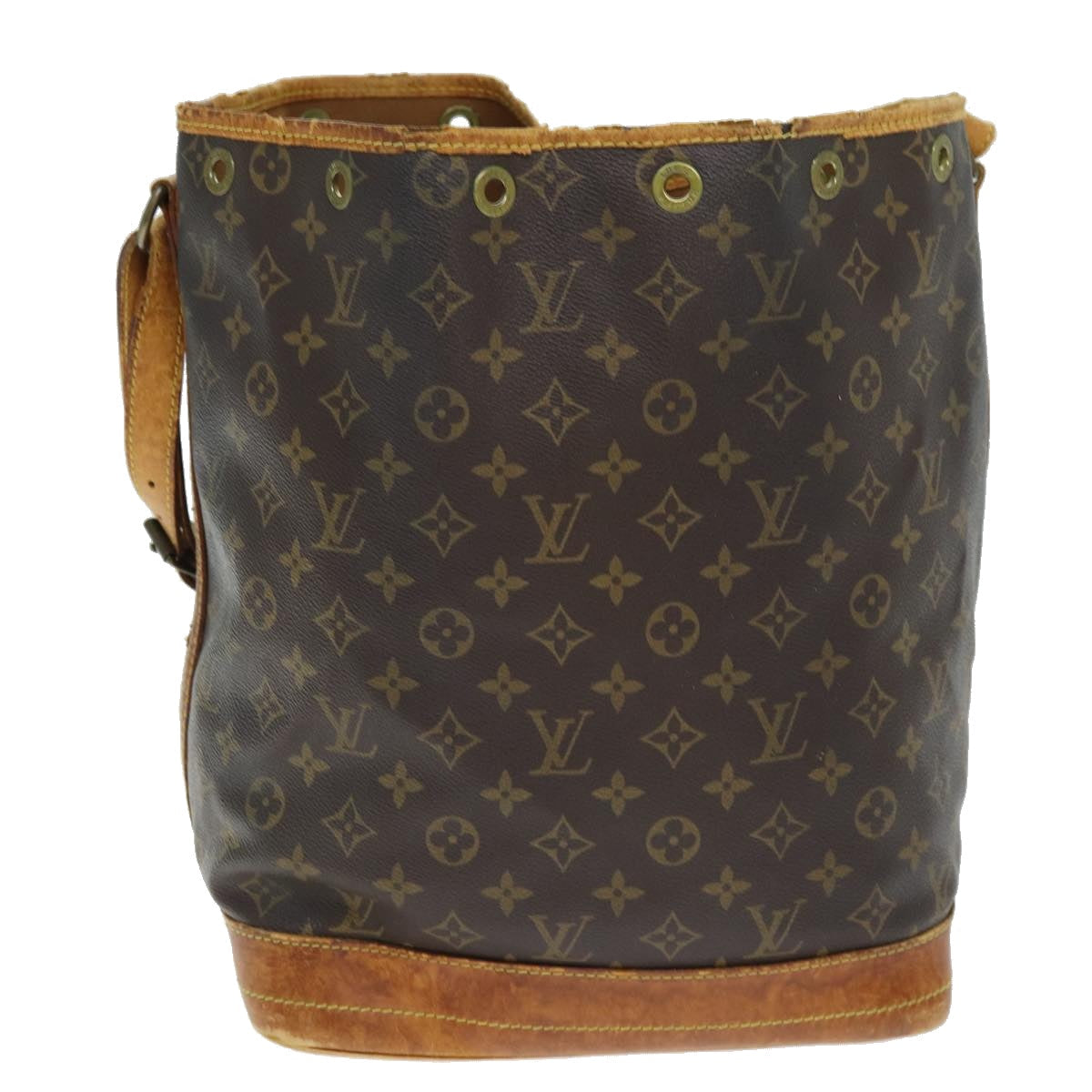 LOUIS VUITTON Monogram Noe Shoulder Bag M42224 LV 74532