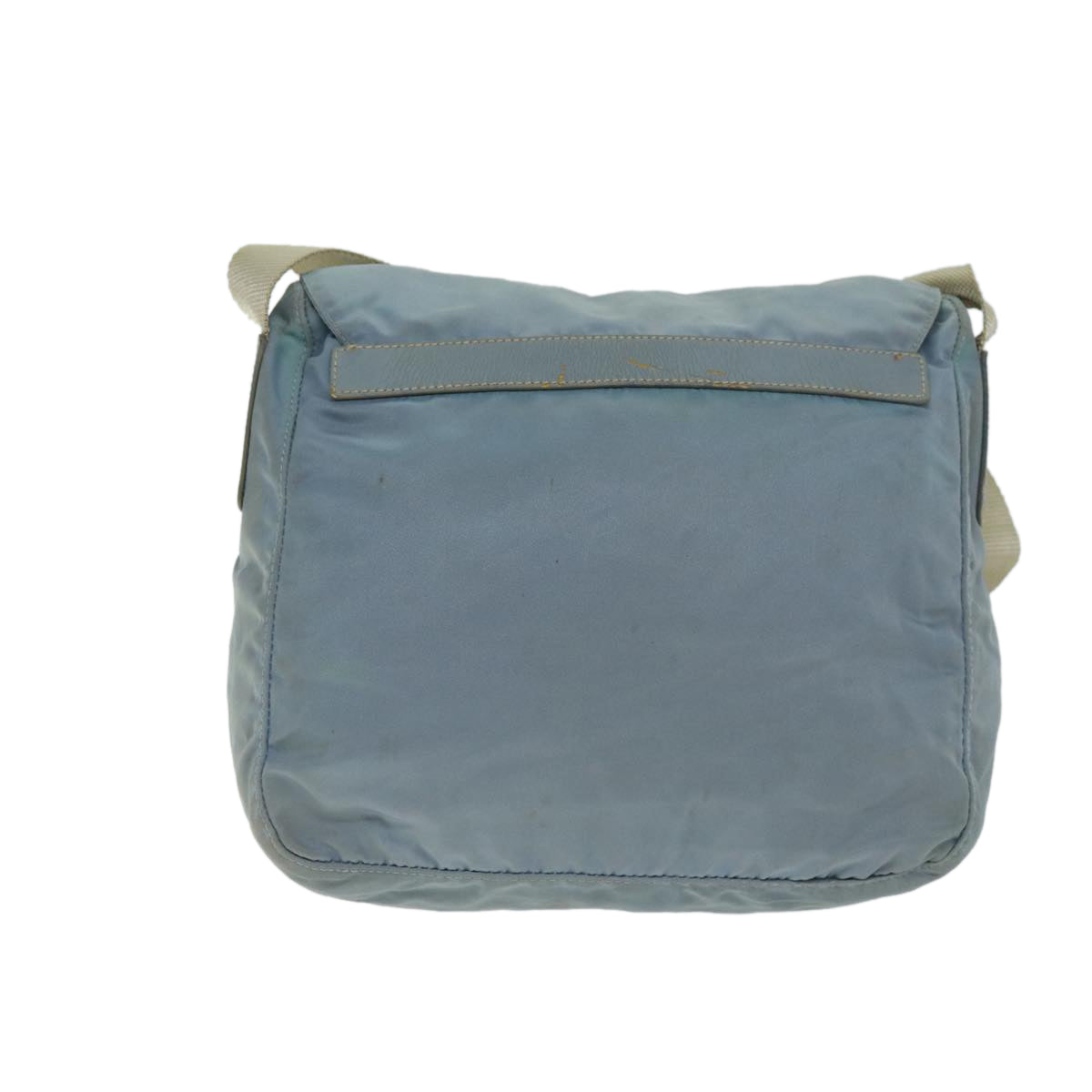 Luxury PradaShoulder Bag Nylon Light Blue 74535