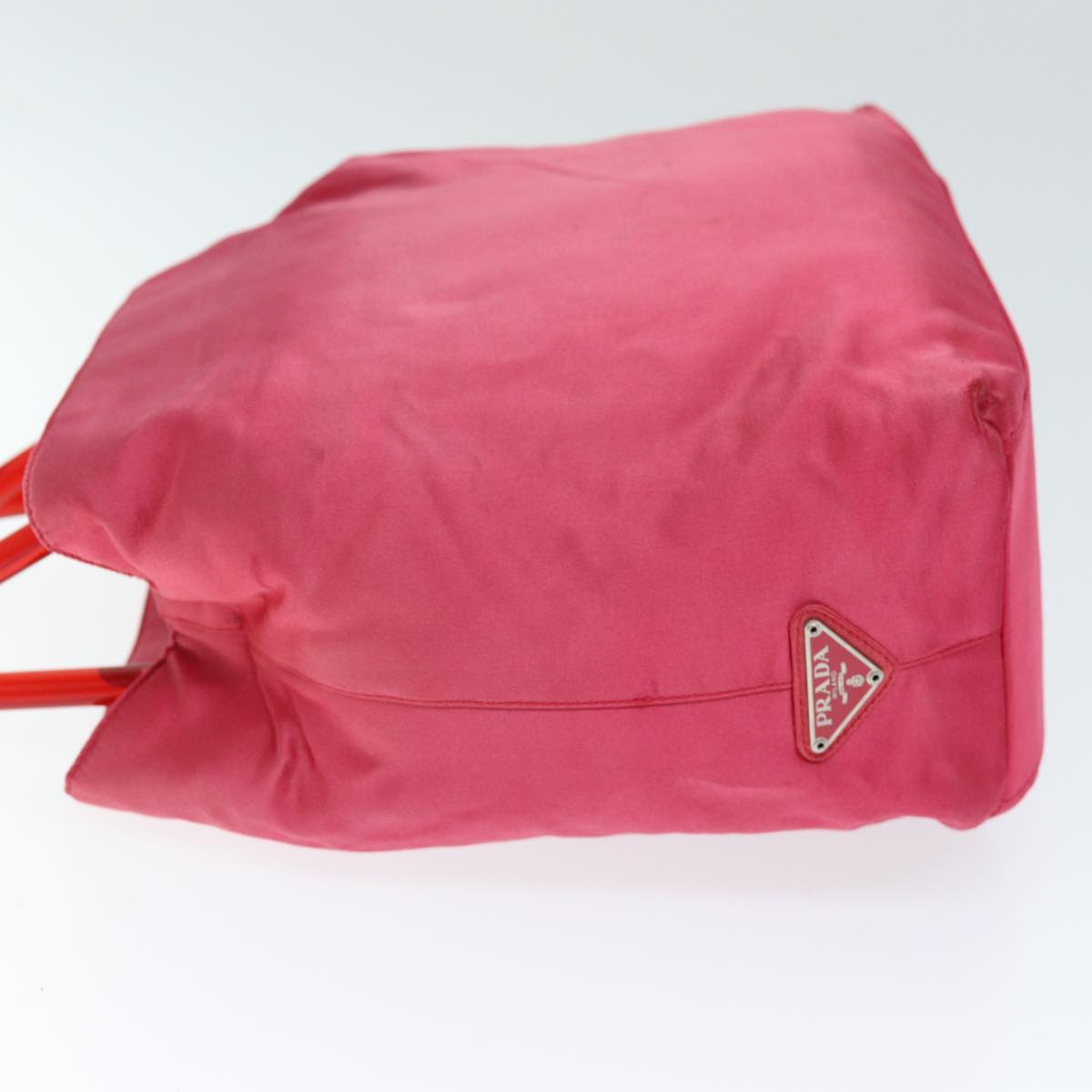 Luxury PradaHand Bag Satin Pink 74537