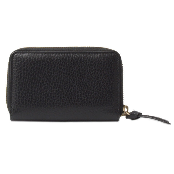 Luxury Gucci Trending 2025 Calf Leather Zip Coin Case Wallet 368877