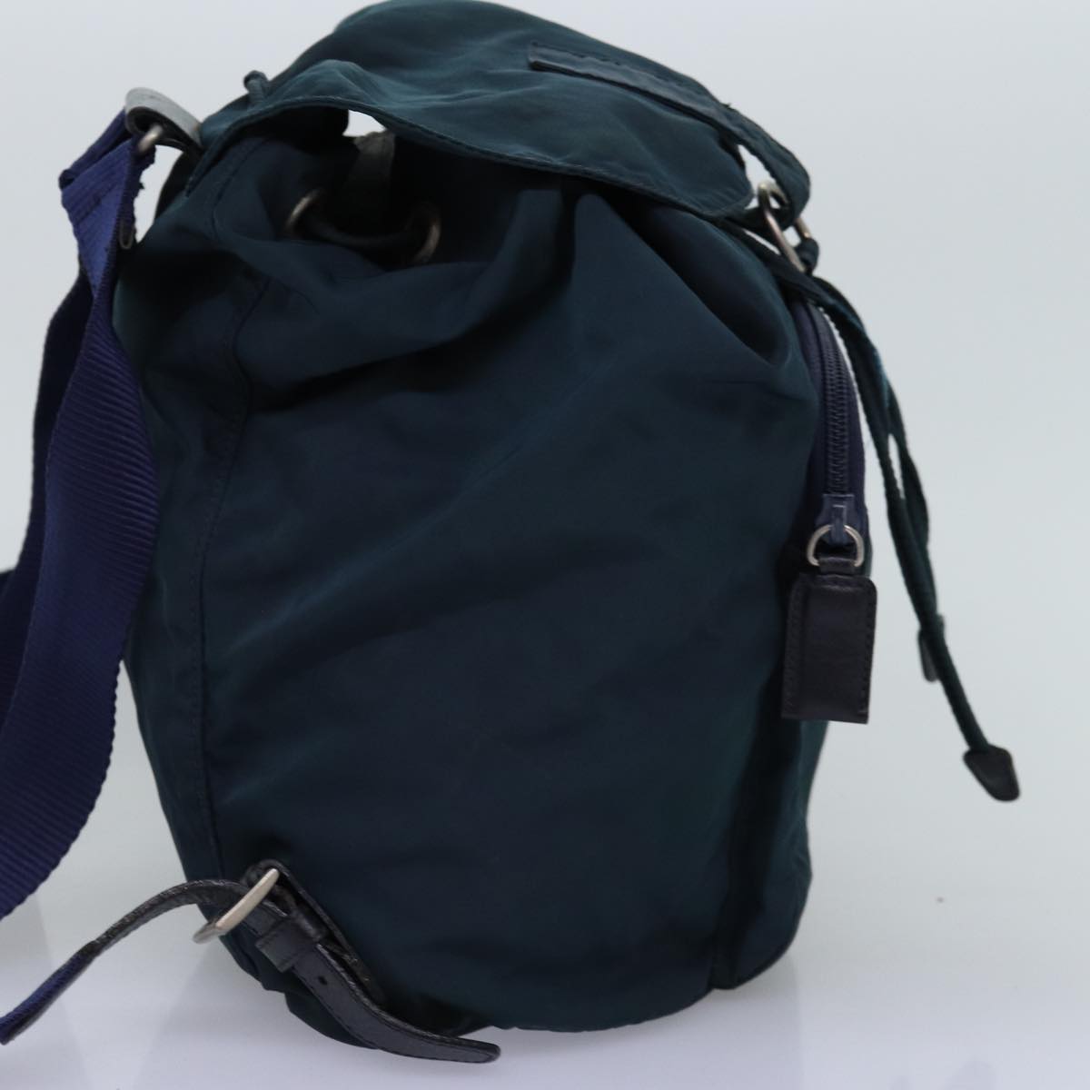Luxury PradaBackpack Nylon Green 74575