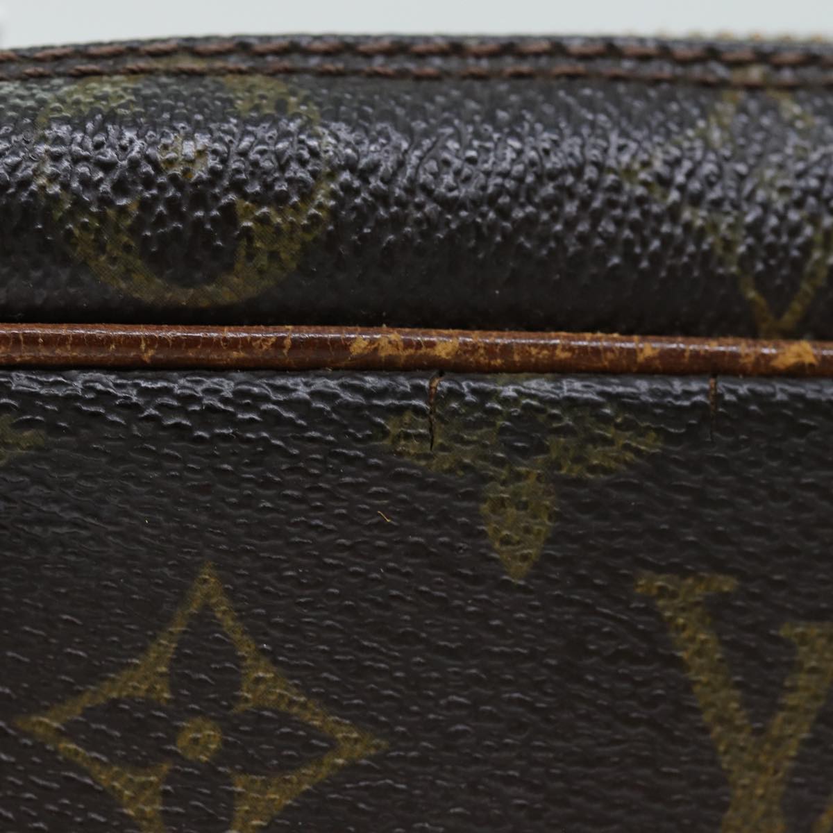 LOUIS VUITTON Monogram Compiegne 23 Clutch Bag M51847 LV 74580