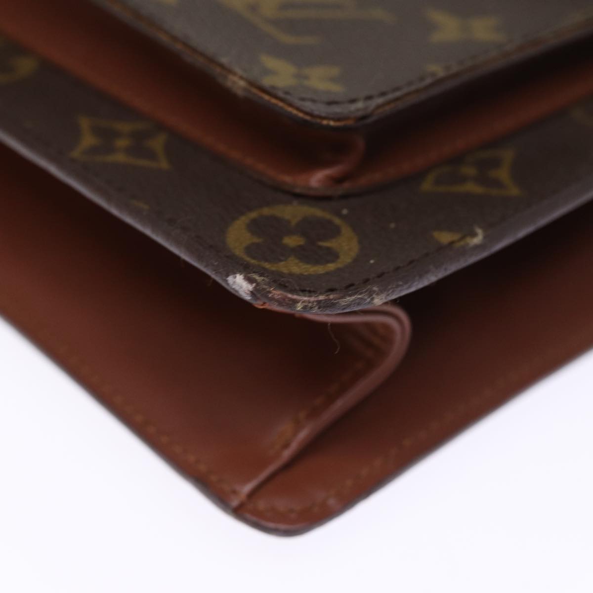 LOUIS VUITTON Monogram Monceau Hand Bag 2way M51185 LV 74586