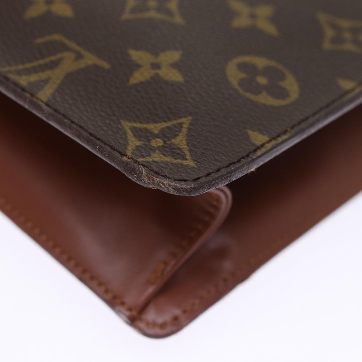 LOUIS VUITTON Monogram Monceau Hand Bag 2way M51185 LV 74586