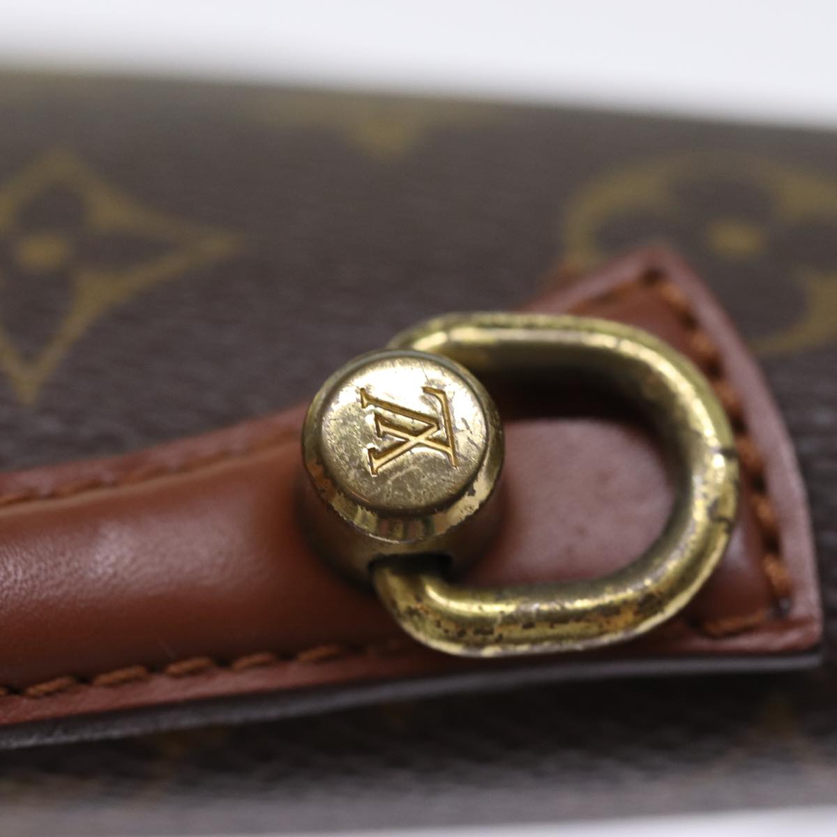 LOUIS VUITTON Monogram Monceau Hand Bag 2way M51185 LV 74586