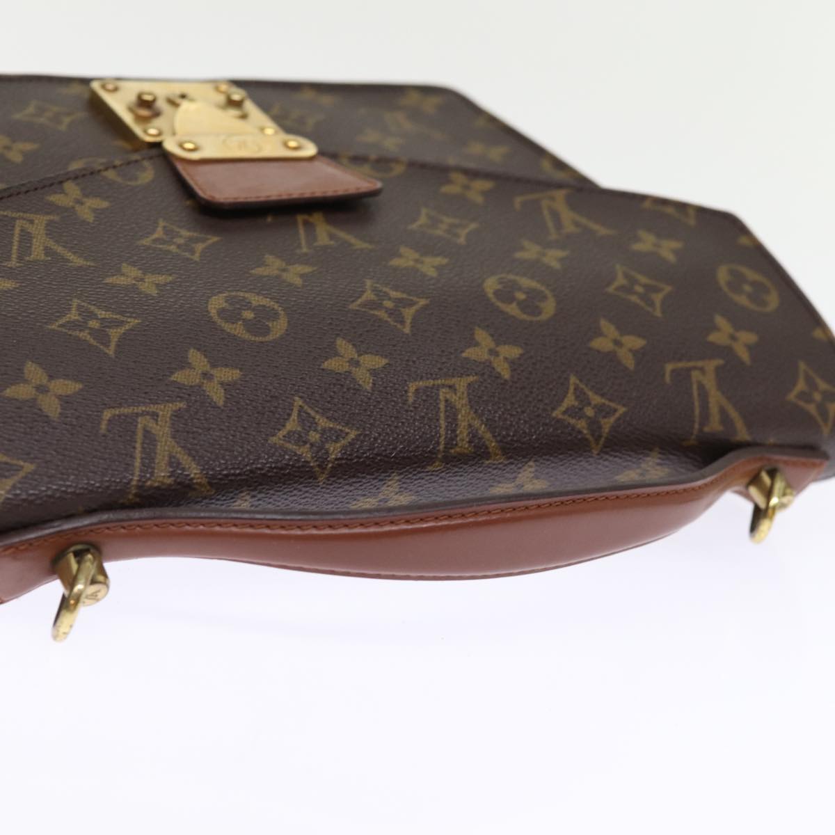 LOUIS VUITTON Monogram Monceau Hand Bag 2way M51185 LV 74586