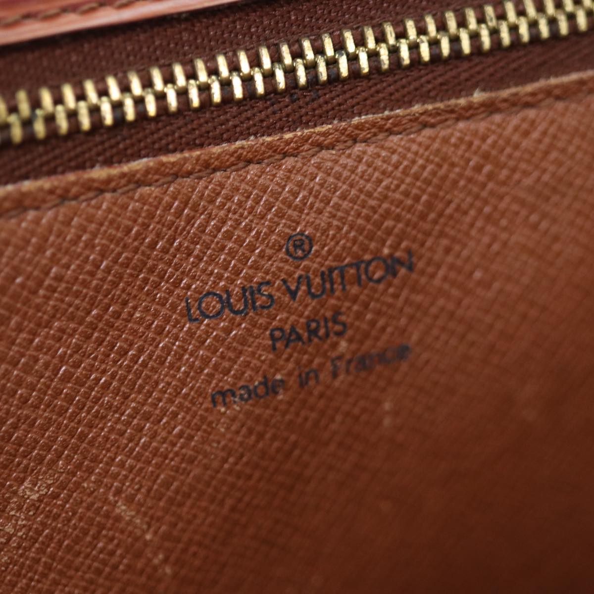 LOUIS VUITTON Epi Monceau Hand Bag Brown M52123 LV 74587