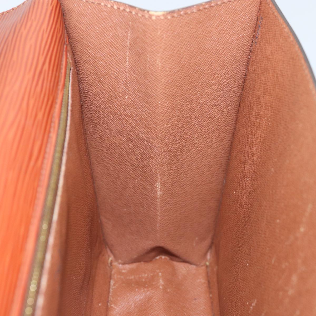LOUIS VUITTON Epi Monceau Hand Bag Brown M52123 LV 74587