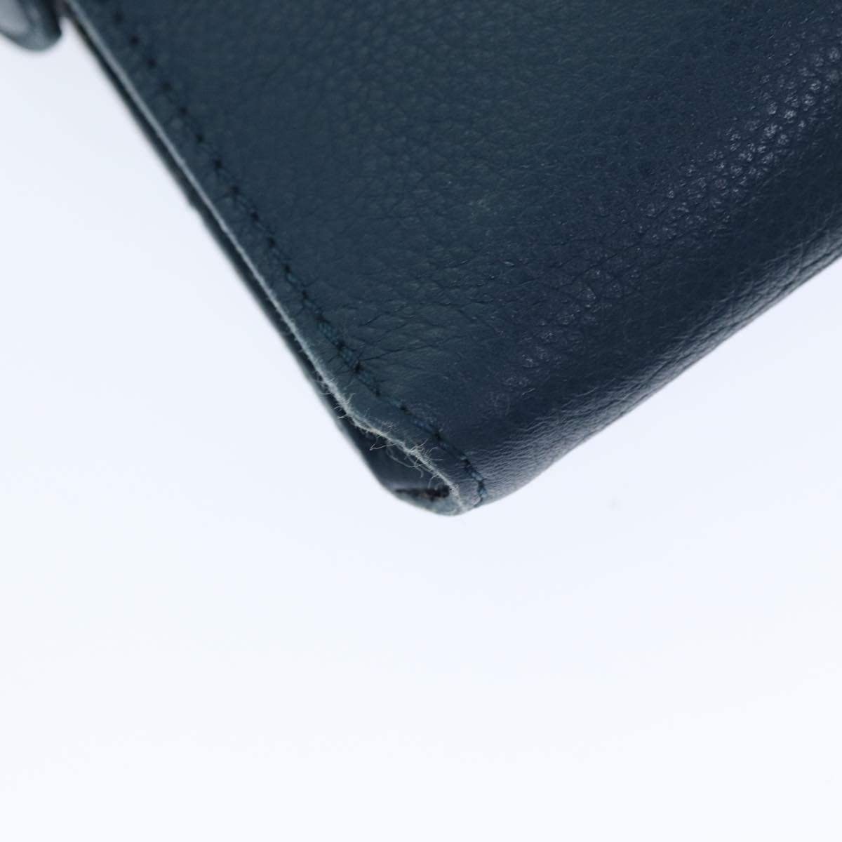 LOUIS VUITTON Pouch Taurillon Leather Navy Orage R99587 LV 74597