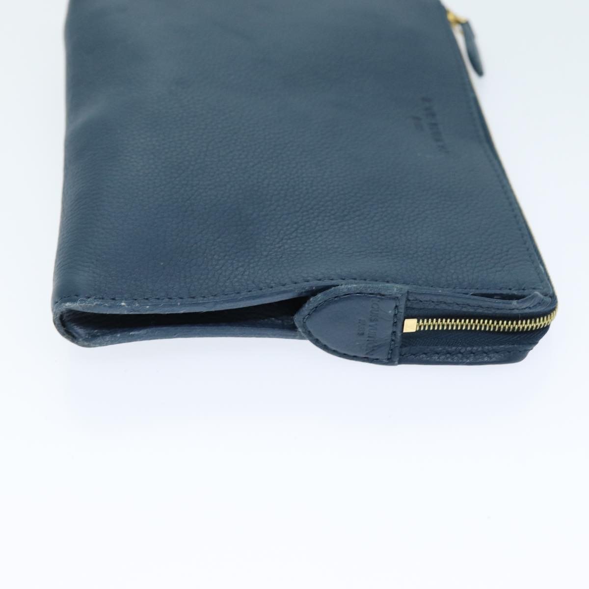 LOUIS VUITTON Pouch Taurillon Leather Navy Orage R99587 LV 74597