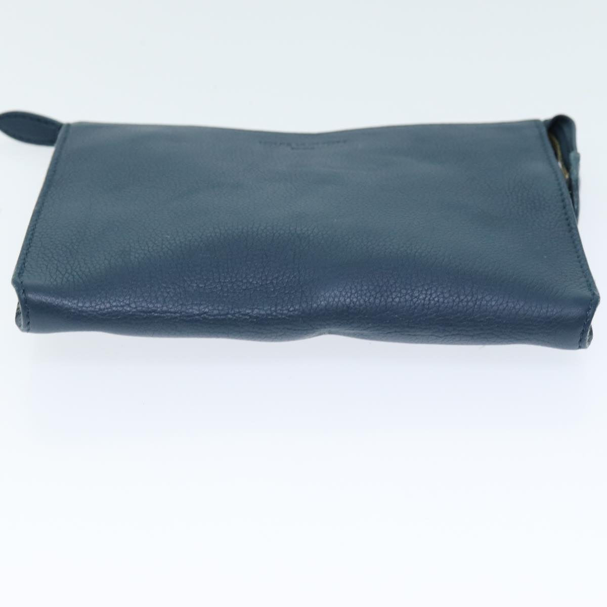 LOUIS VUITTON Pouch Taurillon Leather Navy Orage R99587 LV 74597
