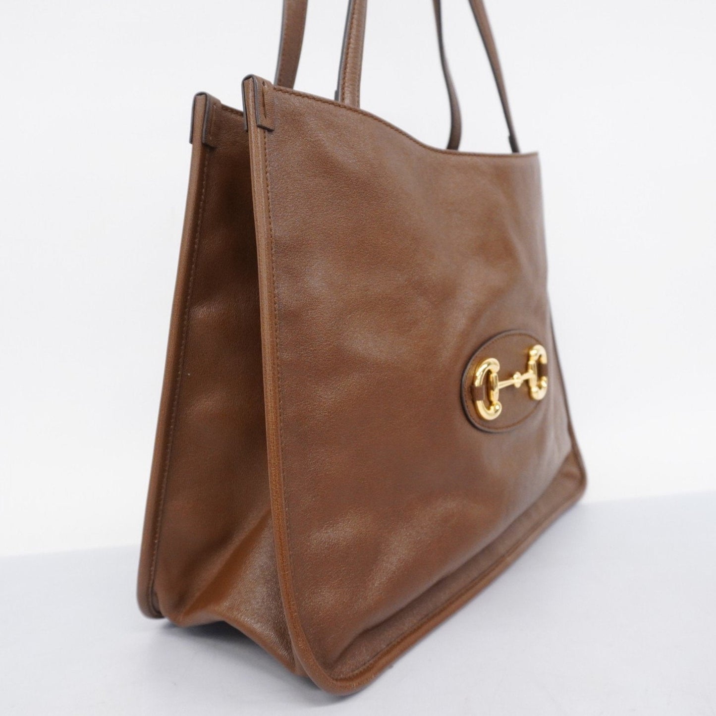 Gucci Horsebit  Leather Tote Bag ()