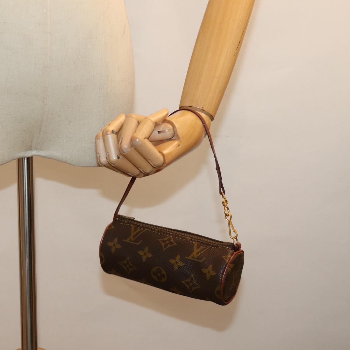 LOUIS VUITTON Monogram Papillon Pouch LV 74622