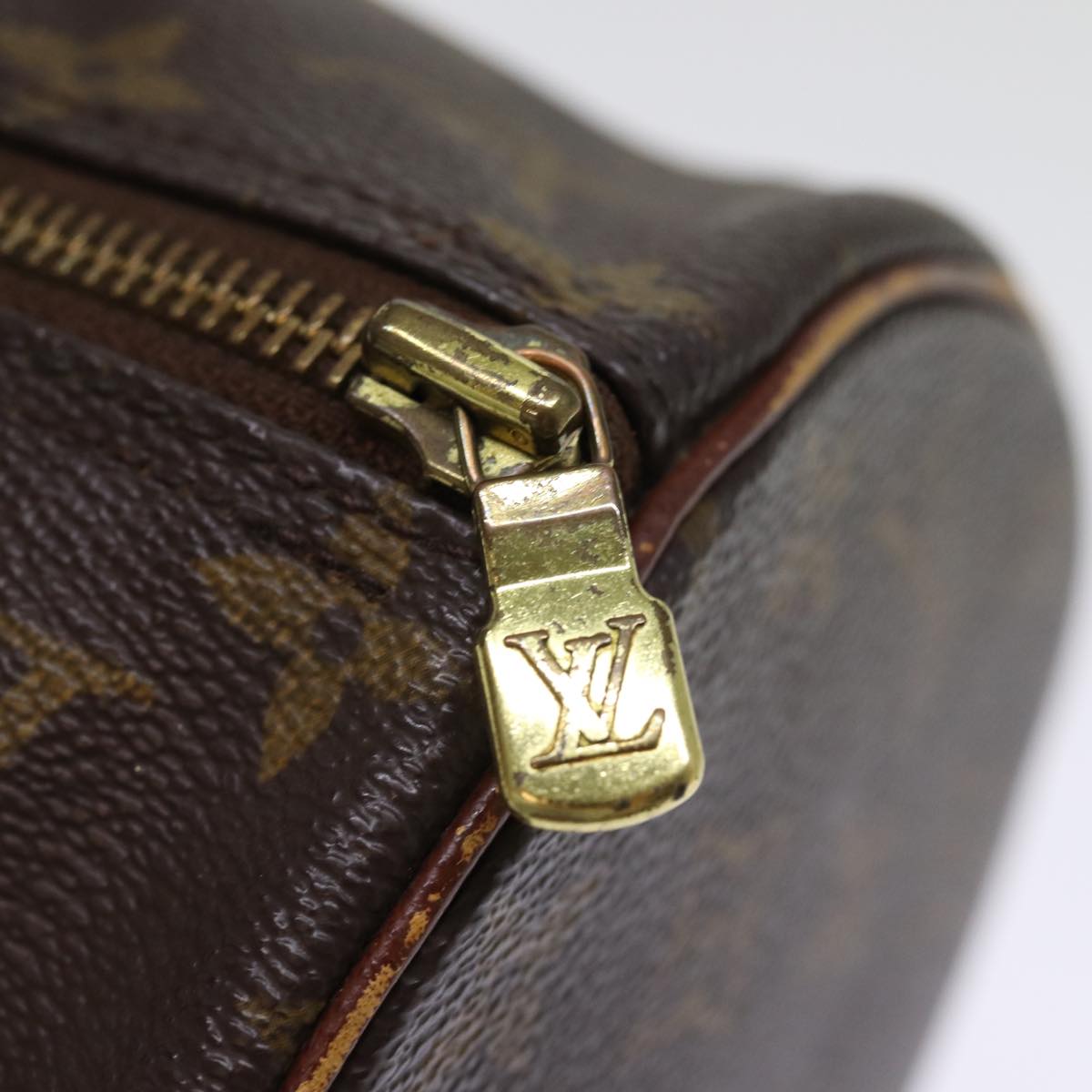 LOUIS VUITTON Monogram Papillon 30 Hand Bag M51385 LV 74623