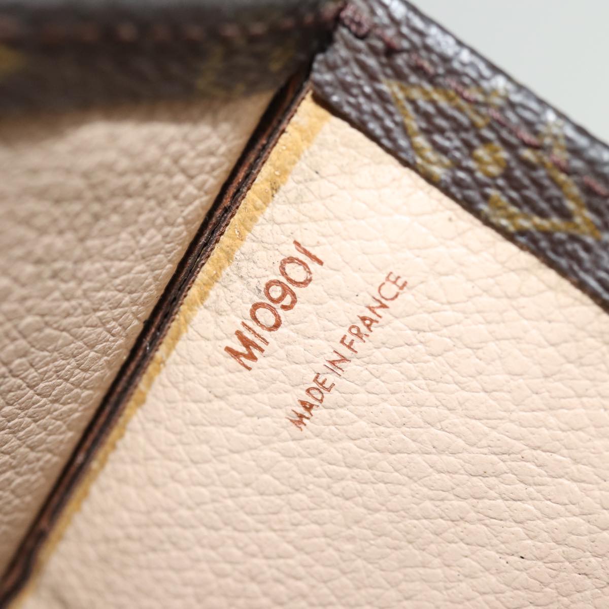 LOUIS VUITTON Monogram Sac Plat Hand Bag M51140 LV 74673