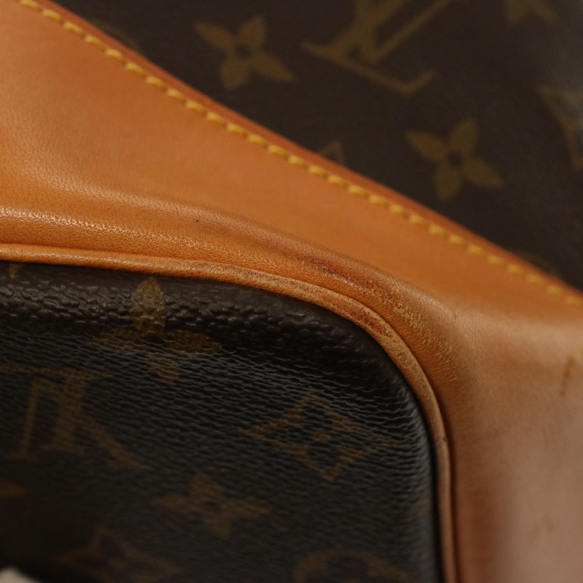LOUIS VUITTON Monogram Sac Marine Shoulder Bag M41235 LV 74676