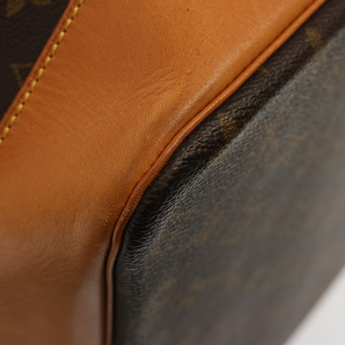 LOUIS VUITTON Monogram Sac Marine Shoulder Bag M41235 LV 74676