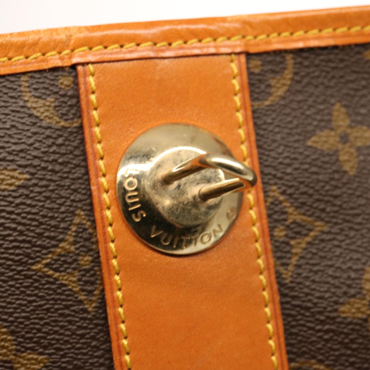 LOUIS VUITTON Monogram Sac Marine Shoulder Bag M41235 LV 74676