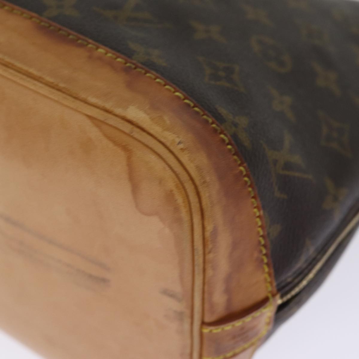 LOUIS VUITTON Monogram Alma Hand Bag M51130 LV 74698