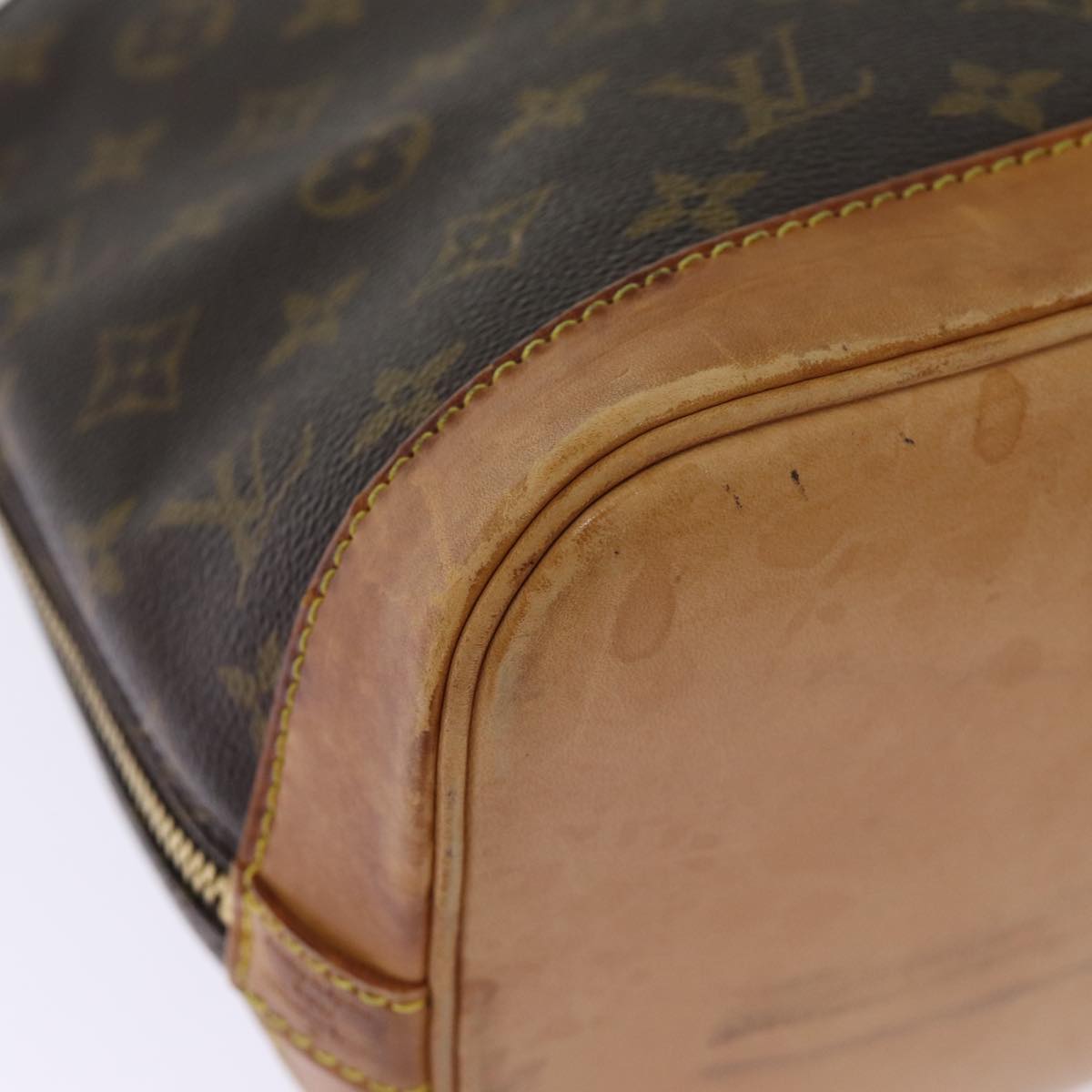 LOUIS VUITTON Monogram Alma Hand Bag M51130 LV 74698