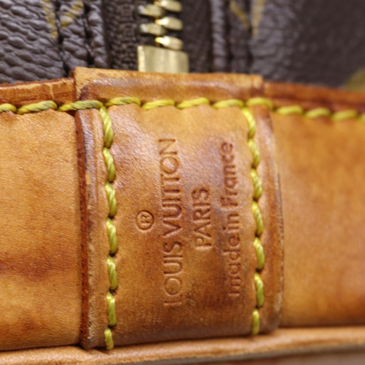 LOUIS VUITTON Monogram Alma Hand Bag M51130 LV 74698