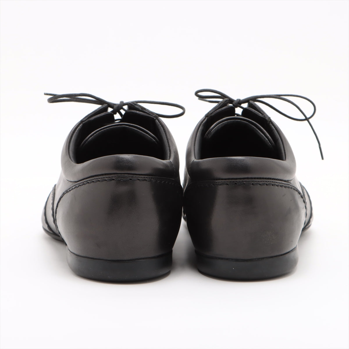 Louis Vuitton 11 Years 7  Leather Shoes Black FD0161