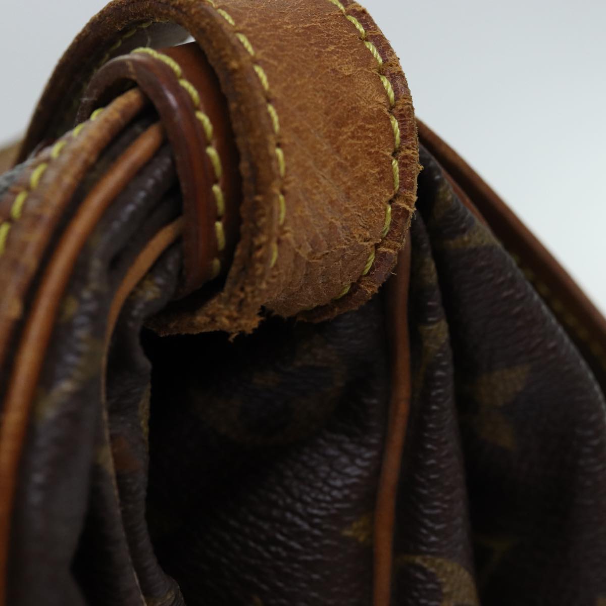 LOUIS VUITTON Monogram Saumur 35 Shoulder Bag M42254 LV 74714