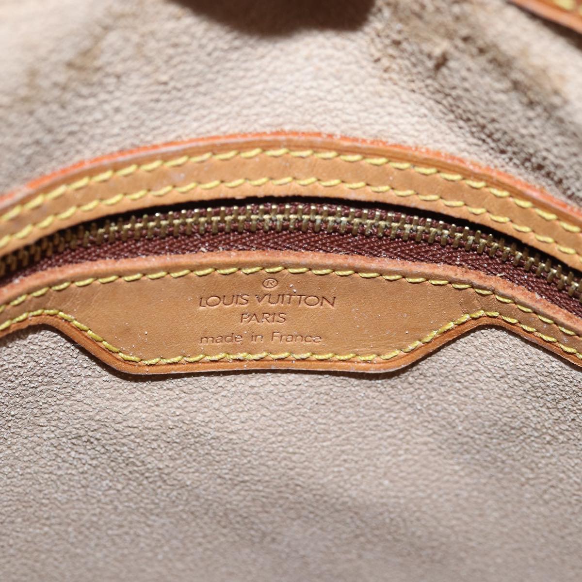 LOUIS VUITTON Monogram Bucket GM Shoulder Bag M42236 LV 74715