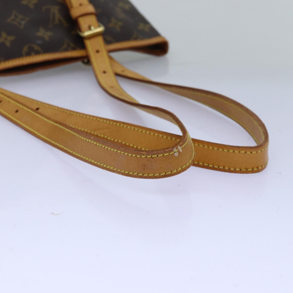 LOUIS VUITTON Monogram Bucket GM Shoulder Bag M42236 LV 74715
