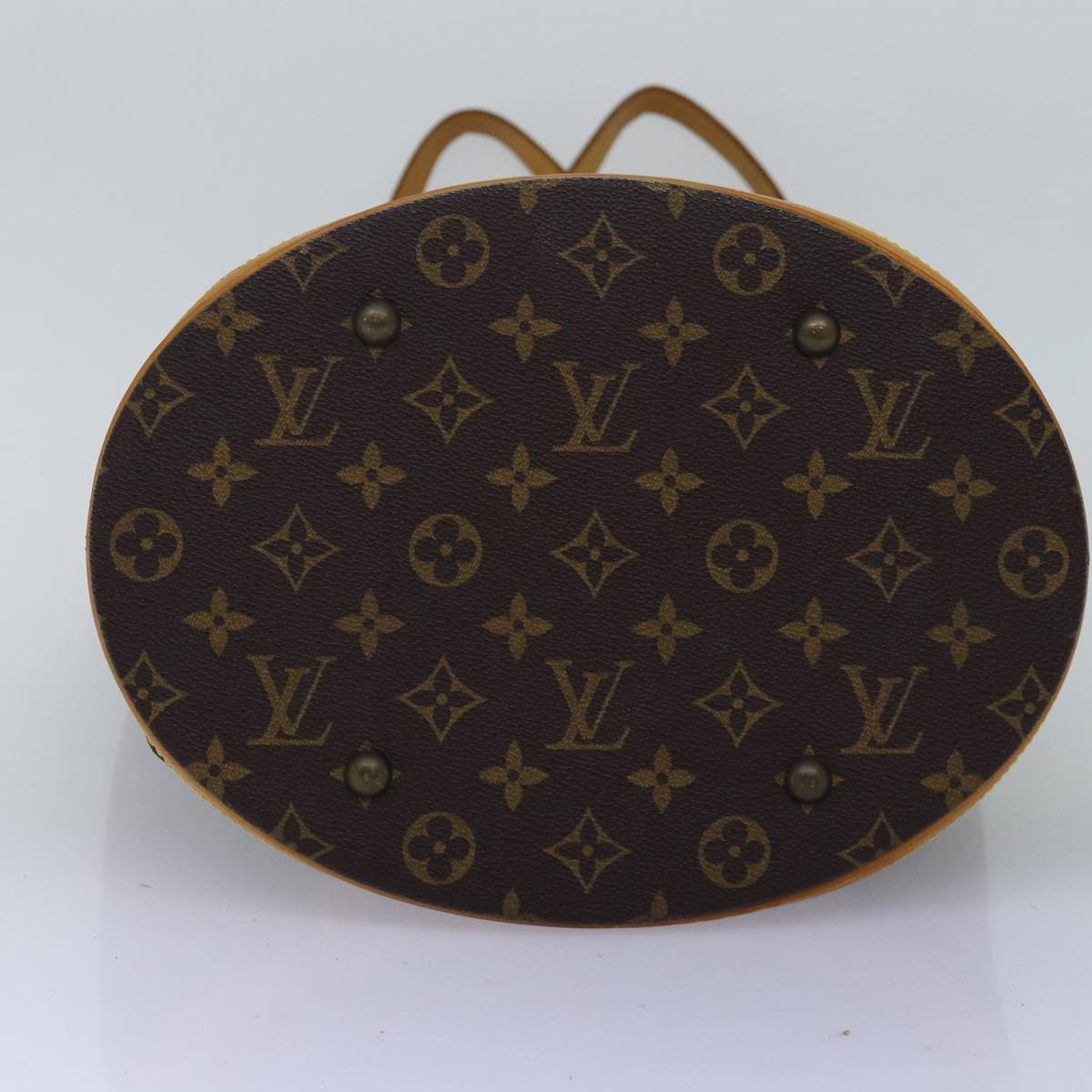 LOUIS VUITTON Monogram Bucket GM Shoulder Bag M42236 LV 74715