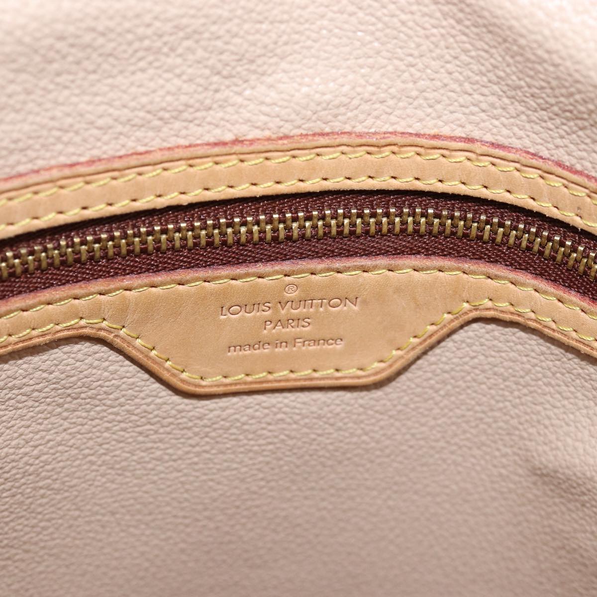 LOUIS VUITTON Monogram Bucket GM Shoulder Bag M42236 LV 74716