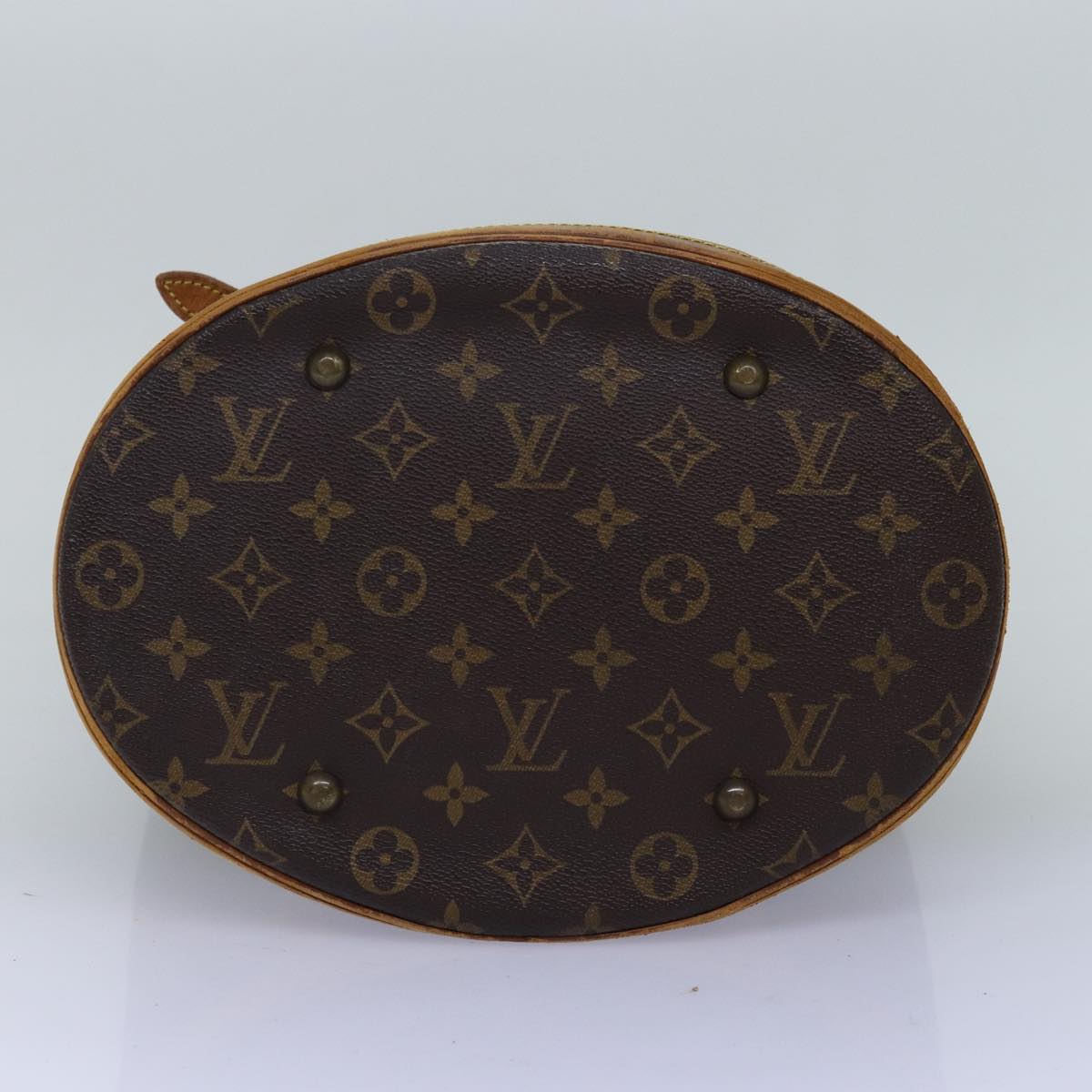LOUIS VUITTON Monogram Bucket GM Shoulder Bag M42236 LV 74716