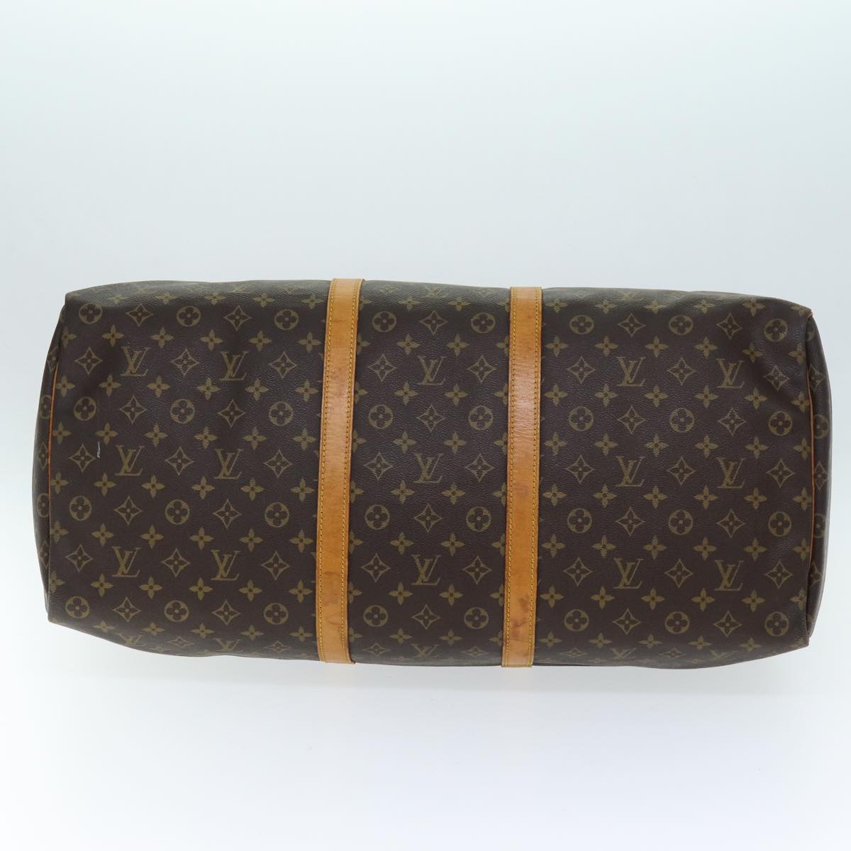 LOUIS VUITTON Monogram Keepall 60 Boston Bag M41422 LV 74725